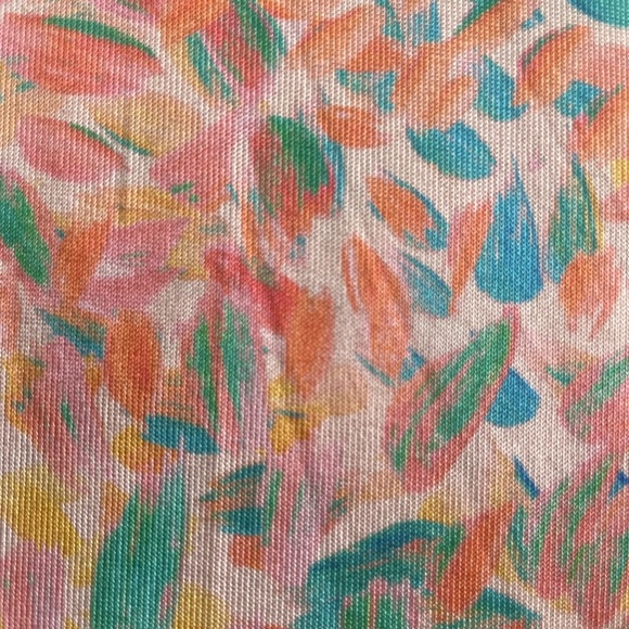 Free people vintage backless midi dress in multi Color - Picture 7 of 15